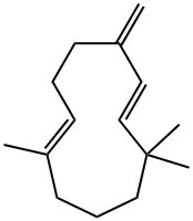 Γ-律草烯,26259-79-0,结构式