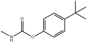 PARA-(TERT-BUTYL)-PHENYL-N-METHYLCARBAMATE 结构式