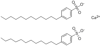 CALCIUM DODECYLBENZENE SULFONATE Structure