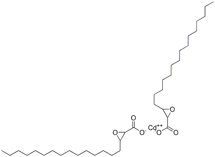 cadmium epoxyoctadecanoate  Struktur