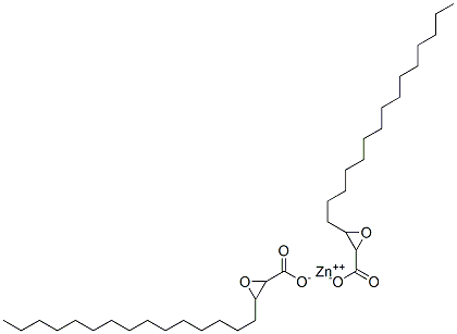 zinc epoxyoctadecanoate  Struktur
