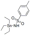 N-トリエチルスタンニル-p-トルエンスルホンアミド 化学構造式