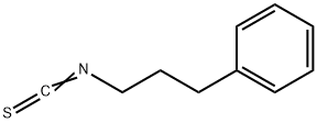 3-PHENYLPROPYL ISOTHIOCYANATE Structure