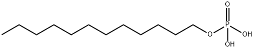 十二烷基磷酸二氢盐,2627-35-2,结构式