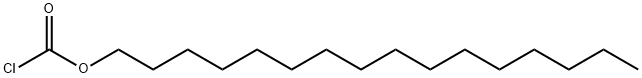 氯甲酸十六烷基酯 结构式