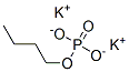 磷酸丁酯二钾, 26290-70-0, 结构式