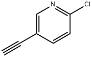 2-氯-5-乙炔基-吡啶 结构式