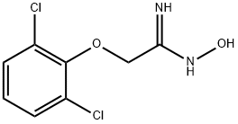 2-(2,6-Dichlorophenoxy)-N'-hydroxyethanimidamide Structure