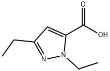 1,3-DIETHYL-1H-PYRAZOLE-5-CARBOXYLIC ACID Structure