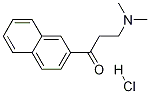 3-(二甲基氨基)-1-(2-萘)-1-丙酮盐酸盐,2631-61-0,结构式
