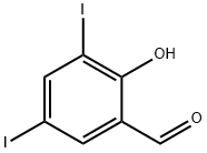 3,5-DIIODOSALICYLALDEHYDE Structure