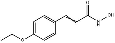 3-(p-Ethoxyphenyl)-2-propenehydroxamic acid Struktur