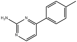 2-AMINO-4-(4-METHYLPHENYL)PYRIMIDINE Struktur