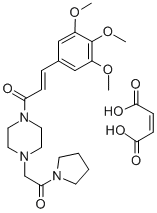 Cinepazide maleate Structure