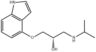 S(-)-PINDOLOL Structure