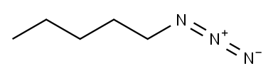 1-アジドペンタン 化学構造式