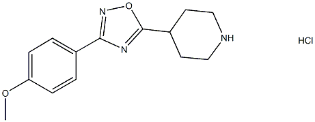 4-[3-(4-Methoxyphenyl)-1,2,4-oxadiazol-5-yl]piperidinehydrochloride price.