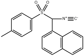 1-[ISOCYANO-(TOLUENE-4-SULFONYL)-METHYL]-NAPHTHALENE Struktur