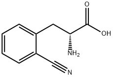 D-2-氰基苯丙氨酸,263396-41-4,结构式