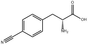 D-4-Cyanophenylalanine Struktur