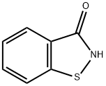 1,2-Benzisothiazol-3(2H)-one Structure