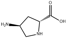 (4S)-4-氨基-D-脯氨酸,263407-17-6,结构式