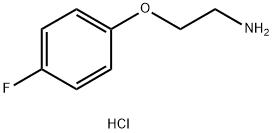 2-(4-氟苯氧基)-1-乙胺(HCL),263409-81-0,结构式