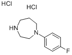 1-(4-FLUOROPHENYL)HOMOPIPERAZINE Structure
