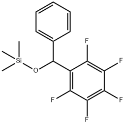 Benzene, 1,2,3,4,5-pentafluoro-6-[phenyl[(trimethylsilyl)oxy]methyl]-