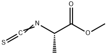 N-(チオキソメチレン)-L-アラニン酸メチル 化学構造式