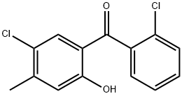 2' 5-DICHLORO-2-HYDROXY-4- Struktur