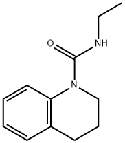 1(2H)-QUINOLINECARBOXAMIDE, N-ETHYL-3,4-DIHYDRO- 结构式