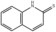 2-キノリンチオール 化学構造式