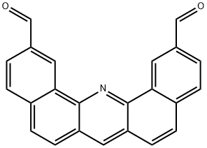 2,12-DIFORMYL-DIBENZO[C,H]ACRIDINE Structure