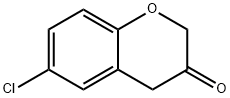 6-Chloro-3-chromanone Structure