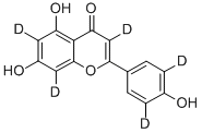 APIGENIN-D5 结构式