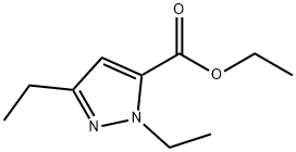 ETHYL 1,3-DIMETHYL-1H-PYRAZOLE-5-CARBOXYLATE Struktur