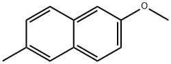2-METHOXY-6-METHYLNAPHTHALENE 化学構造式