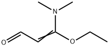 3-(ジメチルアミノ)-3-エトキシ-2-プロペナール 化学構造式