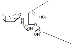 7-表林可霉素盐酸盐, 26389-84-4, 结构式