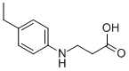 3-[(4-ethylphenyl)amino]propanoic acid Structure