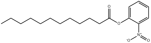 2-硝基苯基月桂酸酯 结构式