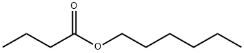 丁酸己酯,2639-63-6,结构式