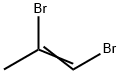 1,2-ジブロモ-1-プロペン 化学構造式