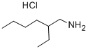 2-エチルヘキシルアミン 塩酸塩 化学構造式