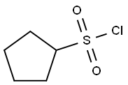 环戊烷磺酰氯,26394-17-2,结构式