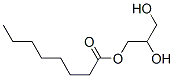 モノカプリリン 化学構造式