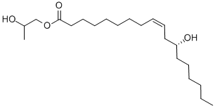 PROPYLENE GLYCOL MONORICINOLEATE Structure