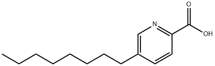 5-Octylpyridine-2-carboxylic acid Structure