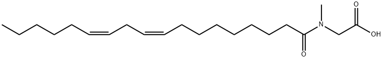 N-亚麻基肌氨酸, 26408-39-9, 结构式